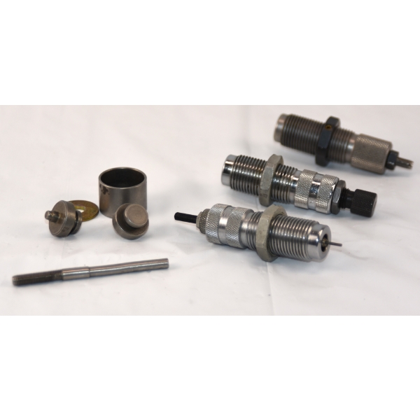 Lyman 2 Die Set 222 Rem & 1 RCBS Primer Pocket Swager Combo