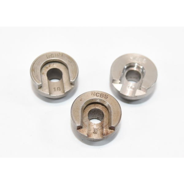 3 RCBS Shell Holders #3 #10 #18