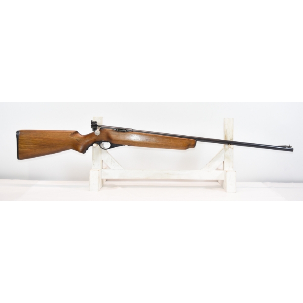 Mossberg Model 26B Single Shot .22 Caliber Rifle With Lyman Aperture Rear Sight