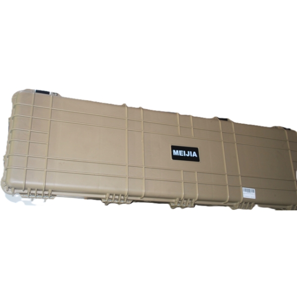 Rolling Waterproof Rifle Case for 2 Rifles Dessert Tan 