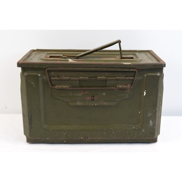 Vintage Ammo Military Box