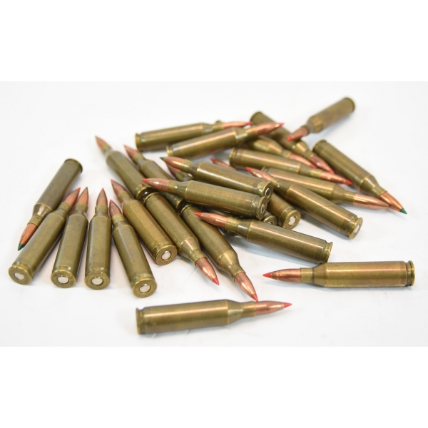 27 Rounds Assorted Brands .243 Win Caliber Reloaded Ammunition