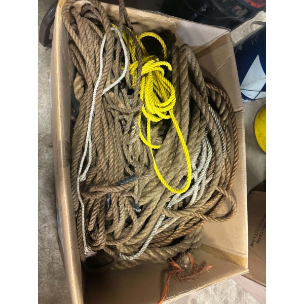 Large Assortment of Ropes 