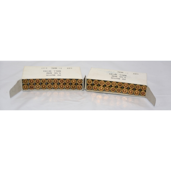 40 Rounds MAL 5.56 x 45 Ammunition 