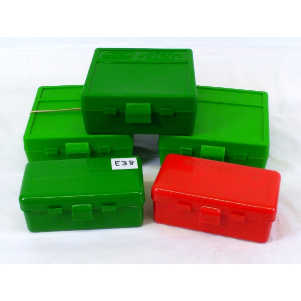 3 MTM  38/357 Cartridge Box, 2 MTM 38/357 Cartridge Box