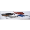 Image 2 : Outdoor Camping - 2 Portable Stoves - Assorted Utensils - 4  Tarp Clip & Finger Saw