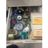 Image 8 : Rolling Metal Tool Chest W/ Industrial Maintenance Tool & Electronics Parts