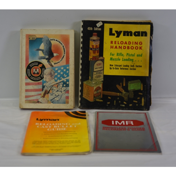 Box Lot Reloading Books By Lyman Hodgdon IMR 