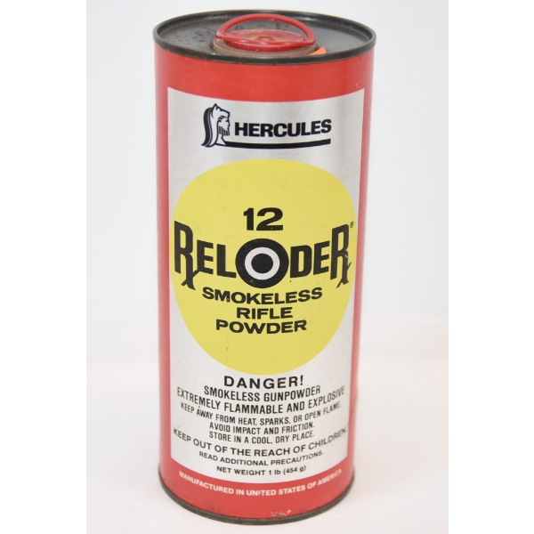 Hercules 12 Reloader Smokeless Rifle Powder 