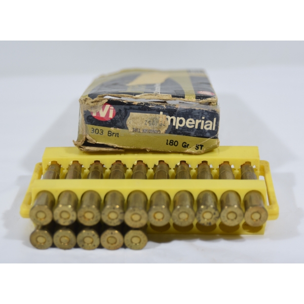 14 Rounds Imperial 303 British 180gr Sabre Tip Ammunition 