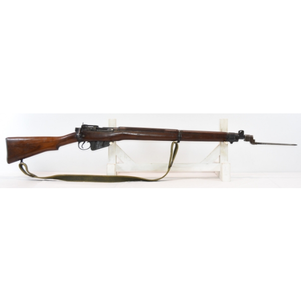 Lee Enfield No.4 MK1 ROF(F) Bolt Action .303 British Caliber Rifle With Bayonet Sling & Scope Mount