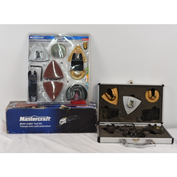Mastercraft Multi-crafter Tool Kit & Oscillating Tool Accessory Set