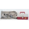 Image 1 : Plano Tackle Box w/ Miscellaneous Tackle & New Loop Fishing Hoodie
