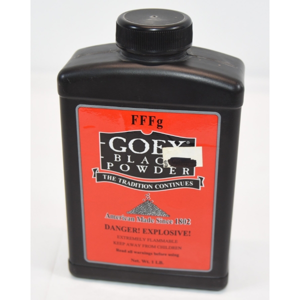 12.7OZ Goex Black Powder FFFg Bottle - Pick Up Only