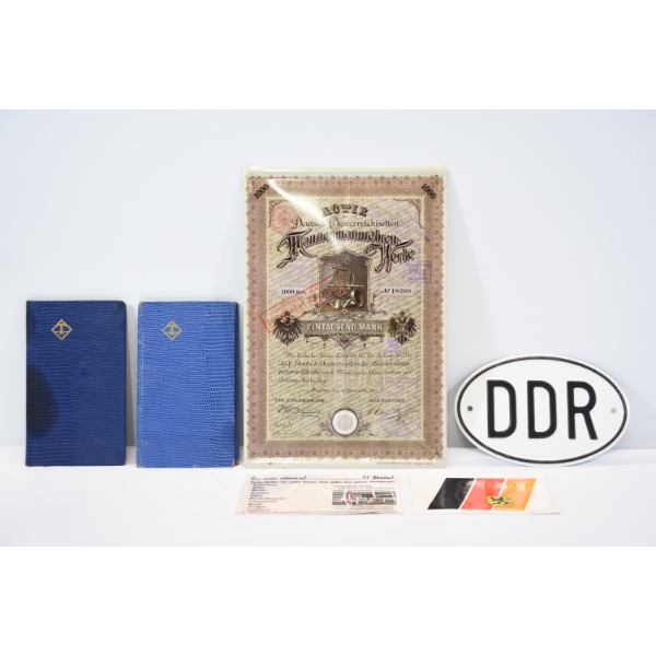 Box Lot German Memorabilia