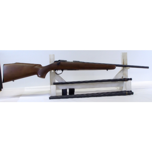 Sako Model P04R Quad Bolt Action Rifle Multi Caliber Interchangeable Barrels With Hard Case