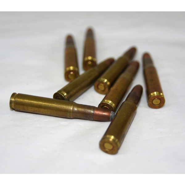 8 Rounds Dominion 30 Remington JKT S.P. Factory Ammunition