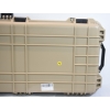 Image 4 : Light Tan Meijia Portable Rolling, Waterproof 2 Rifle Case