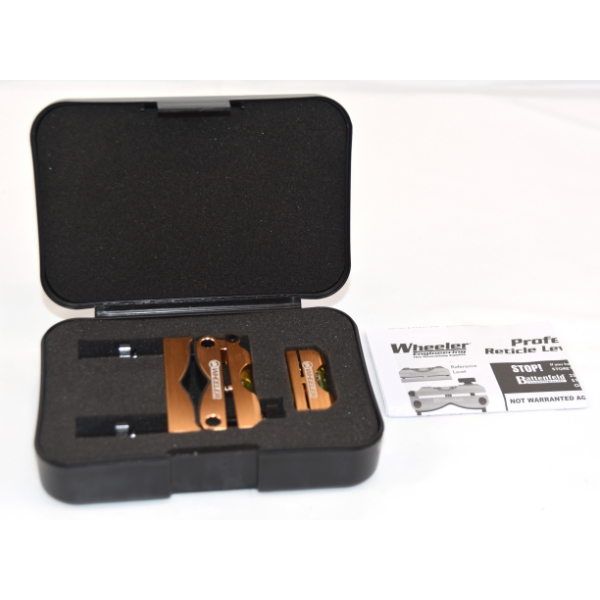 Wheeler Reticle Leveling System