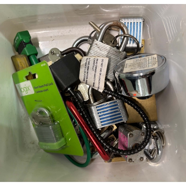 18kg Bin of Assorted Firearm Magazines, Reloading Hulls & Other items 