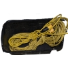 Image 1 : Tool Box Full of Assorted Contractor Supplies & Extension Cords 