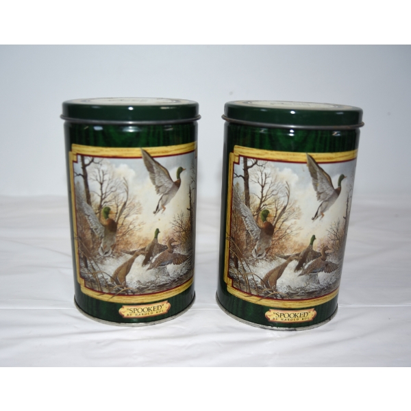 2 Ducks Unlimited Canisters