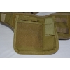 Image 2 : Khaki Cross Body Molle Panel Adjustable Harness