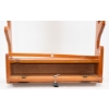 Image 3 : Wooden Gun Rack Display Case With Key