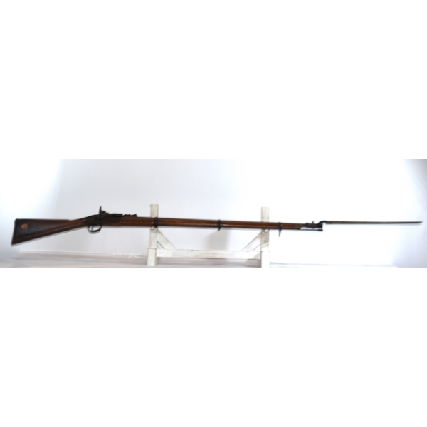 Snider Enfield MKII** 3 Band Single Shot 577 Snider Caliber Rifle With Bayonet