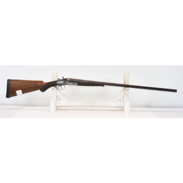 W.J. Davis Side By Side 12 Gauge Shotgun