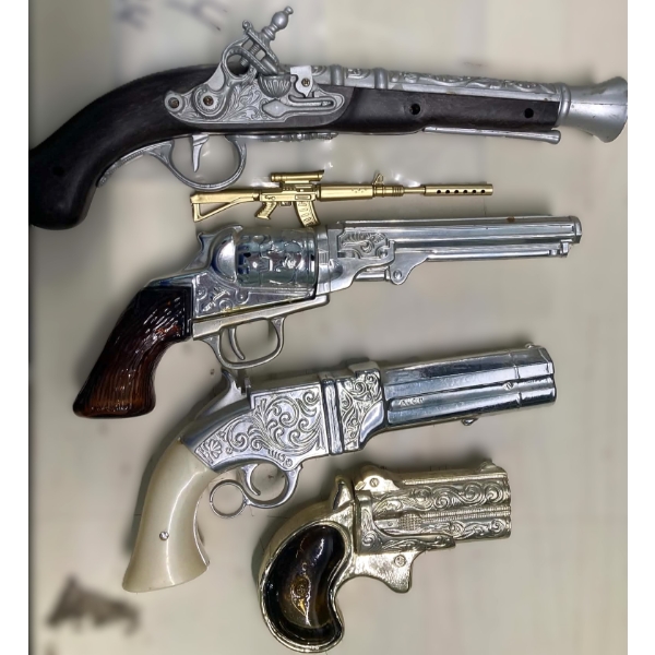 5 Assorted Decorative Display Firearms