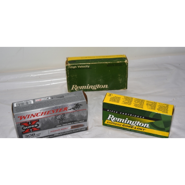 Box Lot Ammunition & Shot Brass