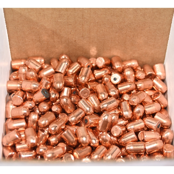 5.74 KG Box Of .40 Caliber Plated Reloading Bullets