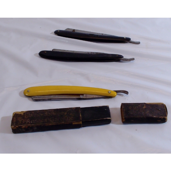 3 Straight Razors 