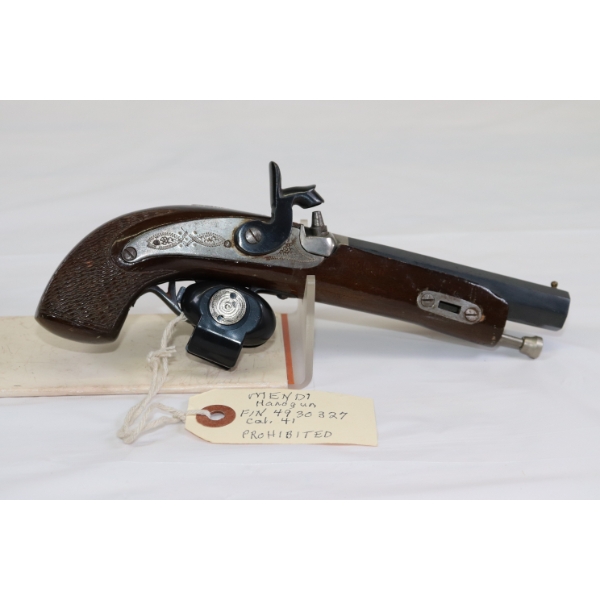 Mendi Single Shot Percussion Handgun