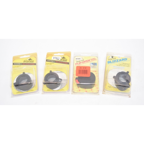 4 Butler Creek Flip Up Lens Caps 