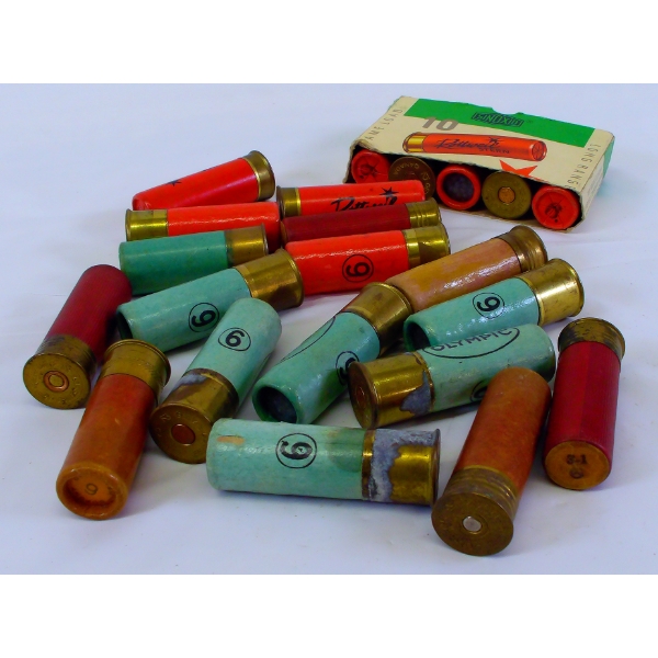 22 Rounds Paper 12ga 2 3/4" Mixed Lead Factory Shotshells