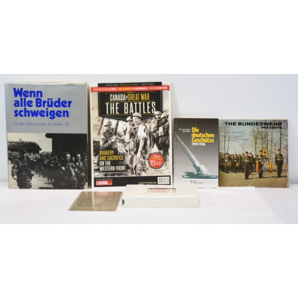 Box Lot Military/War Books 