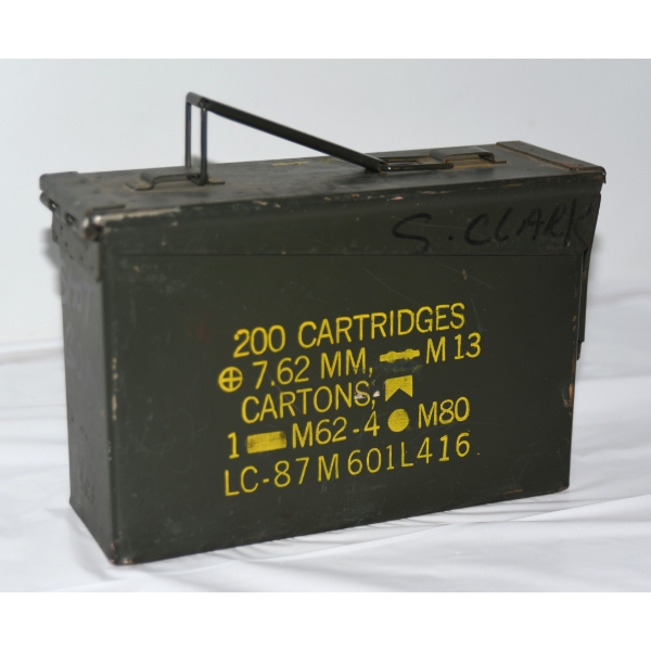 Metal Military Ammunition Can 