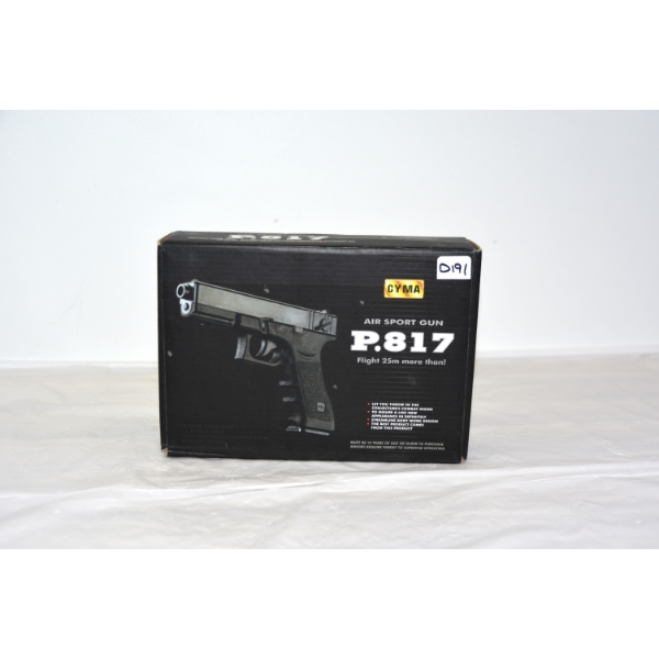 CYMA P-817 Glock Airsoft Pistol - Excellent Condition