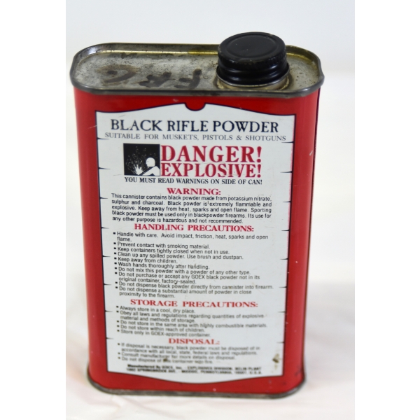 .4 Pounds GOEX Black Rifle Powder