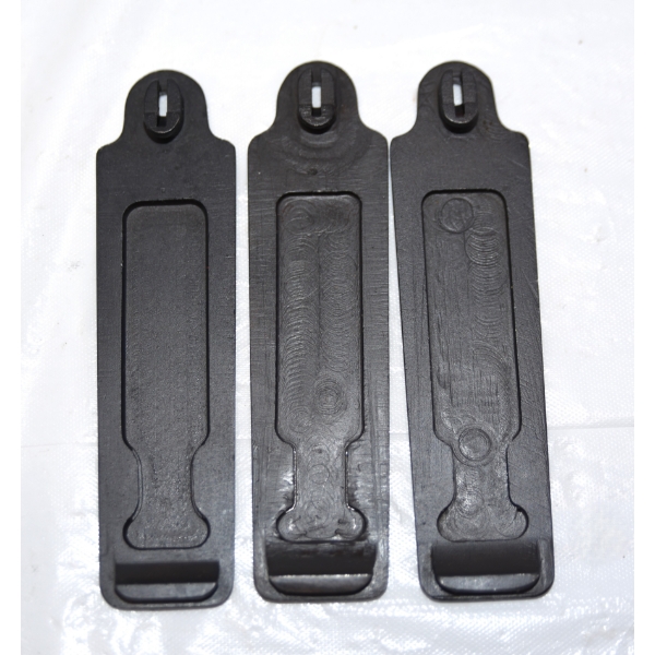 3 Pieces 1903 Springfield Rifle Magazine Base Plates - Excellent Condition