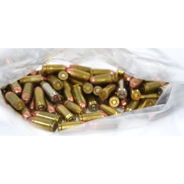 50 Rounds Assorted Brands Reloaded .40 S&W Caliber Ammunition