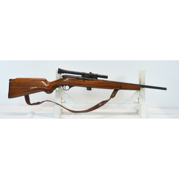 Mossberg Model 152 Semi Automatic .22 LR Caliber Rifle With Scope And Sling