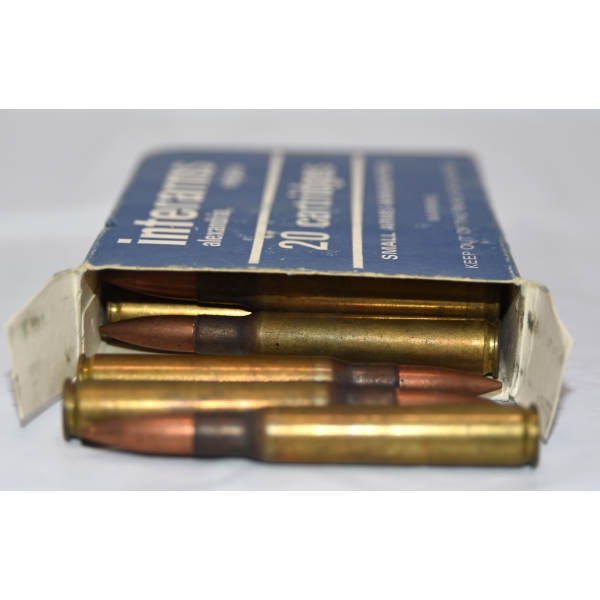 20 Rounds Interarms 30-06 Ammunition 