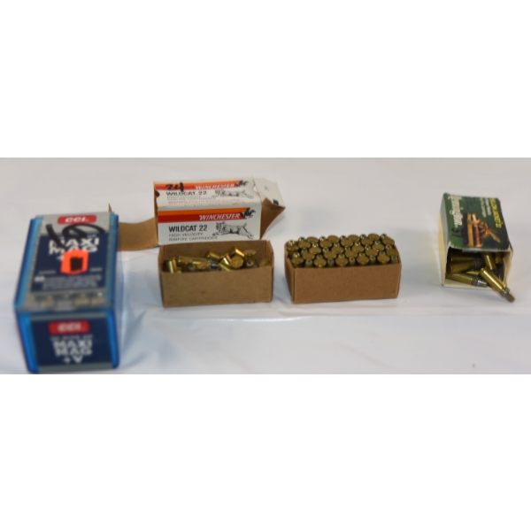 161 Rounds Mixed 22cal. Ammunition