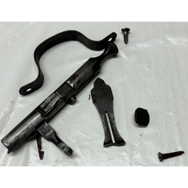 Eatonia 22 Bolt Rifle Parts Bolt, Front/Back Sight, Trigger Guard & Wood Screws 
