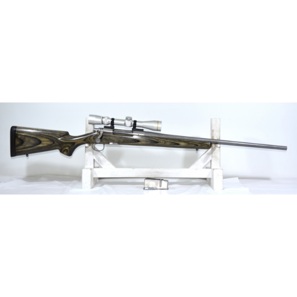 Remington Model 700 Bolt Action 300 Win Mag Caliber Custom Rifle With Scope - See Description