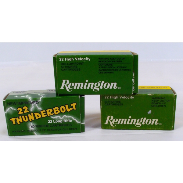 150 Rounds Mixed 22LR Ammunition