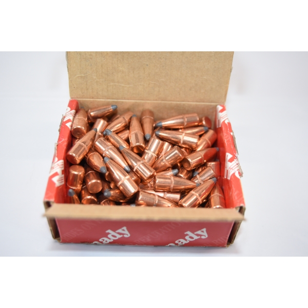 100 Pieces Hornady 375 CAL 225gr SP Bullets